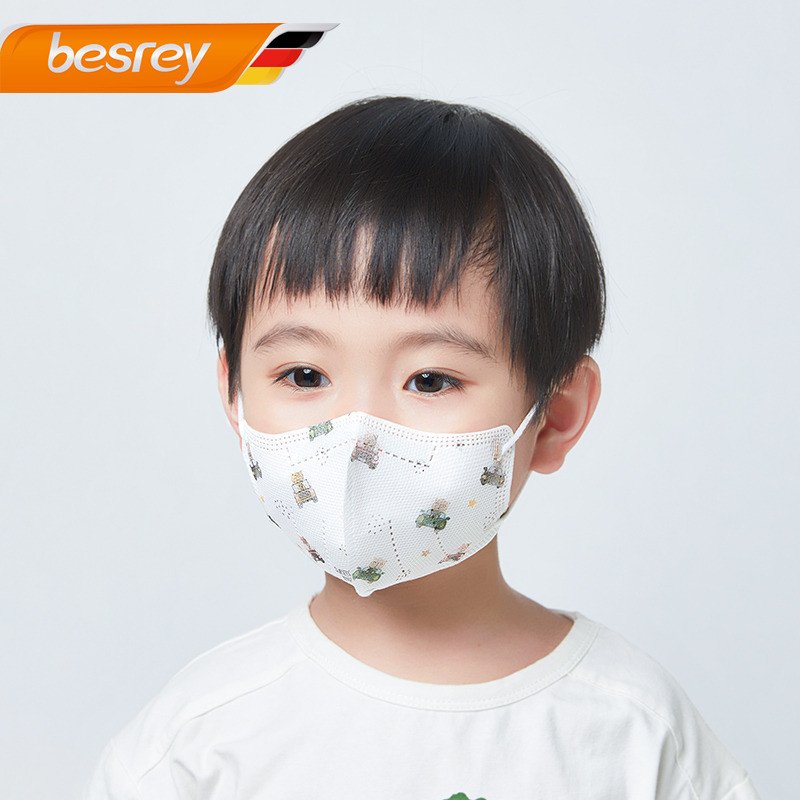besrey/Masques model 3D & Cache nez pour Enfants – Vente en Gros, 3 Motifs Ludiques et Confortables Ludiques et Colorés