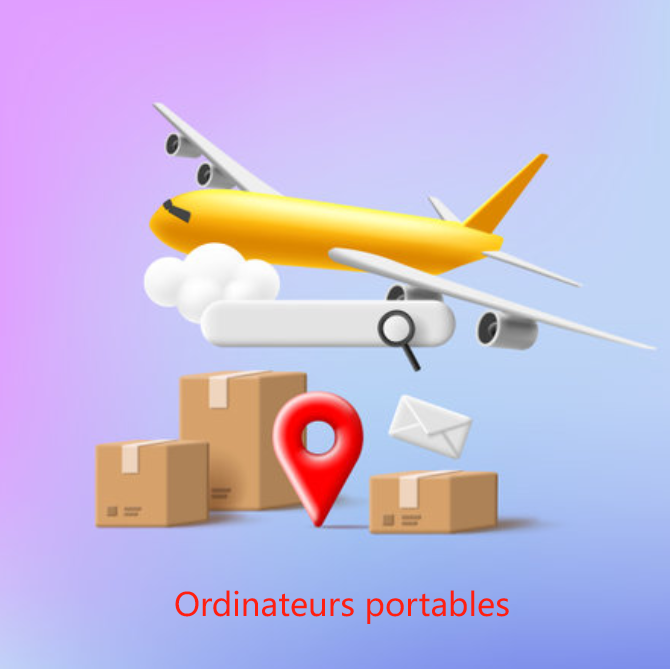 Ordinateurs portables - Envoi avion Express frais supplémentaires