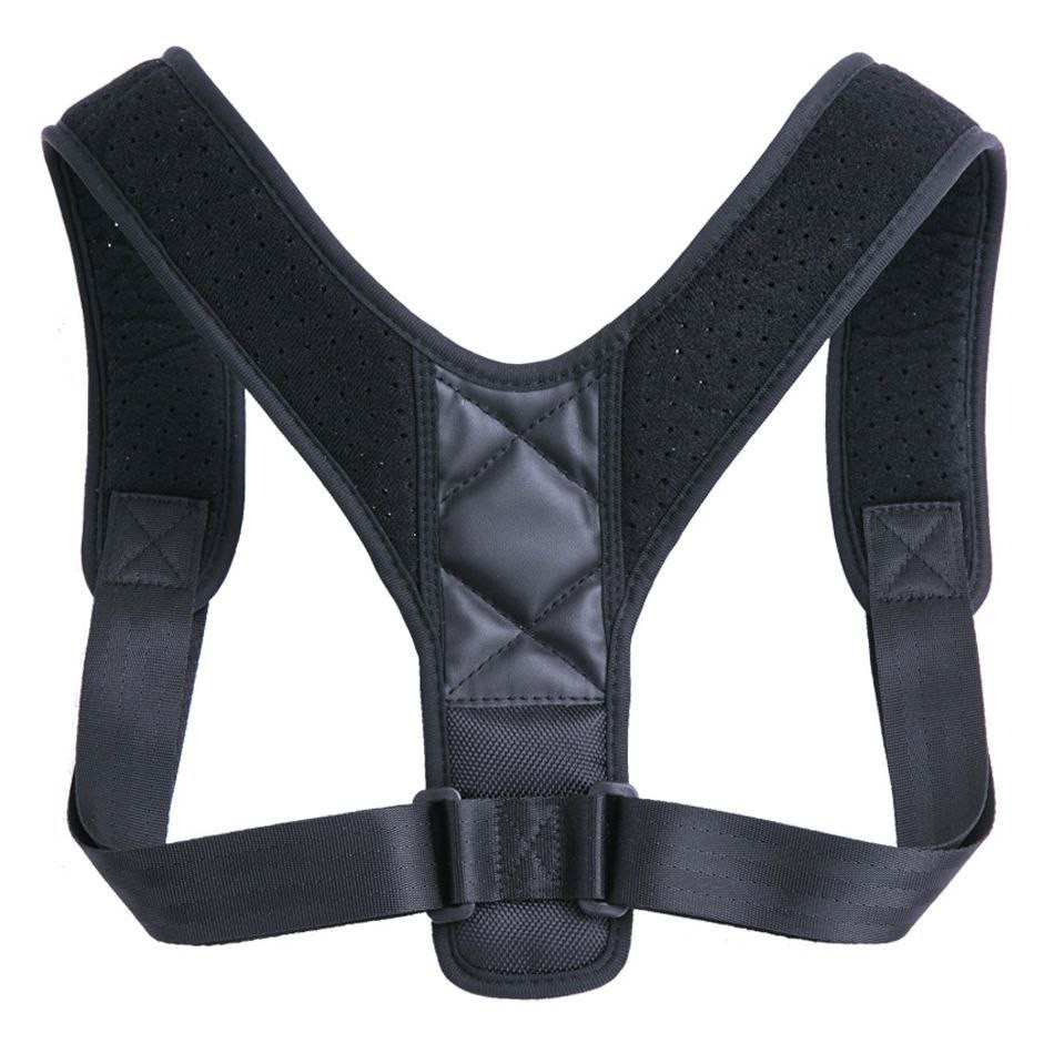 Ceinture de correction du dos Protection du cou à mémoire de forme Correction de la posture anti bossu Protection des épaules  du dos pour hommes et femmes adultes Enfants et étudiants