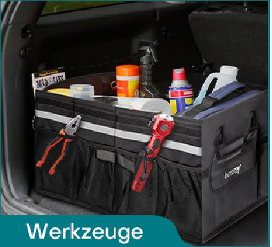 Nouvelle version de boîte de rangement pour voiture, conçue en tissu Oxford résistant pour une durabilité optimale.