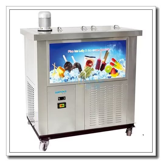 Machine à glace professionnelle PSM-04 – 12000 pièces/jour avec 4 moules et refroidissement à air